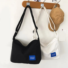Stylish Canvas Crossbody Bag Shoulder Bag For School Men Women