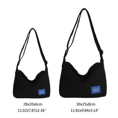 Stylish Canvas Crossbody Bag Shoulder Bag For School Men Women