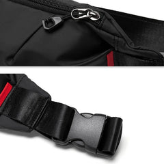 D0LF Men Fanny Pack Outdoor Sports Waist Bag Phone Pouch