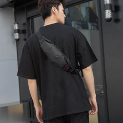 D0LF Men Fanny Pack Outdoor Sports Waist Bag Phone Pouch