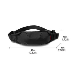 D0LF Men Fanny Pack Outdoor Sports Waist Bag Phone Pouch