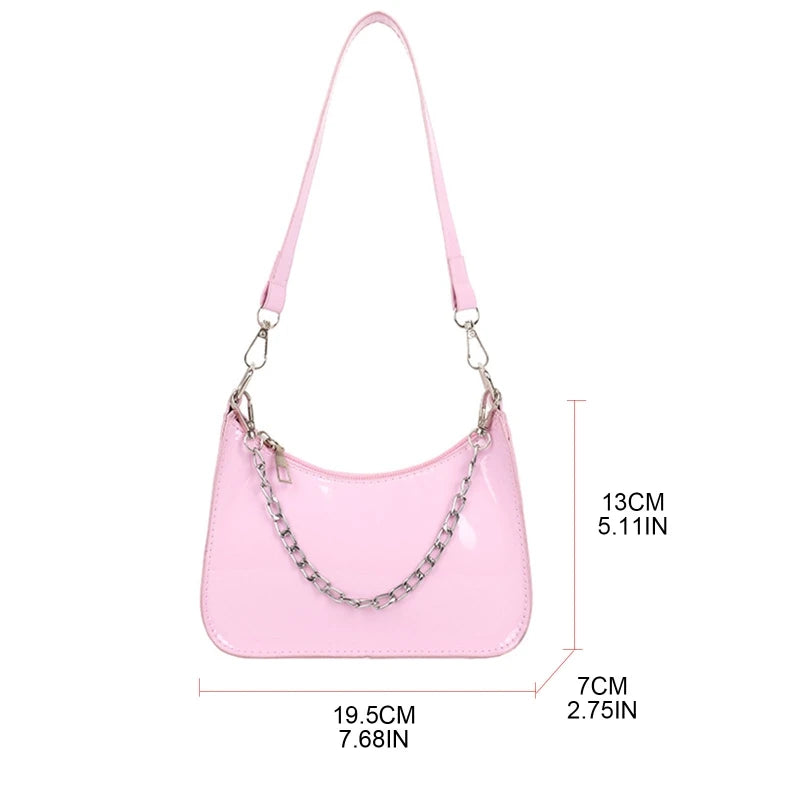 D0LF Leather Messenger Bag Shoulder Bag for Evening Party Shopping