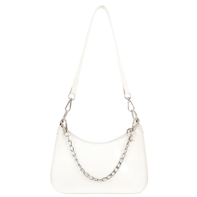 D0LF Leather Messenger Bag Shoulder Bag for Evening Party Shopping