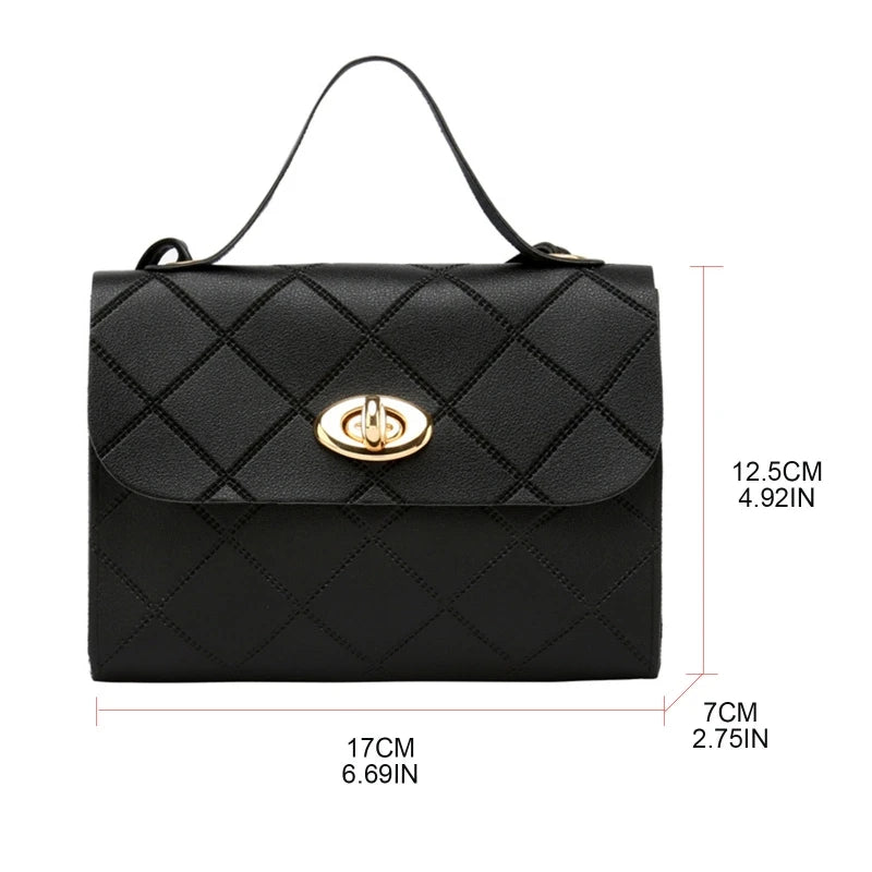 D0LF Small Messenger Bag Women Shoulder Bag Ladies Crossbody Bag