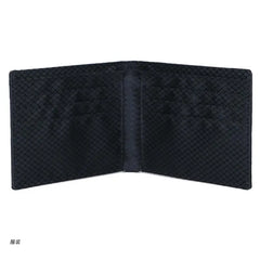 D0UD Men's RFID Blocking Carbon Fiber Bifold Wallet