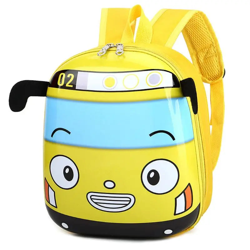D0UD Car Shape Backpack for Kids, School Bookbag for Boys Girls