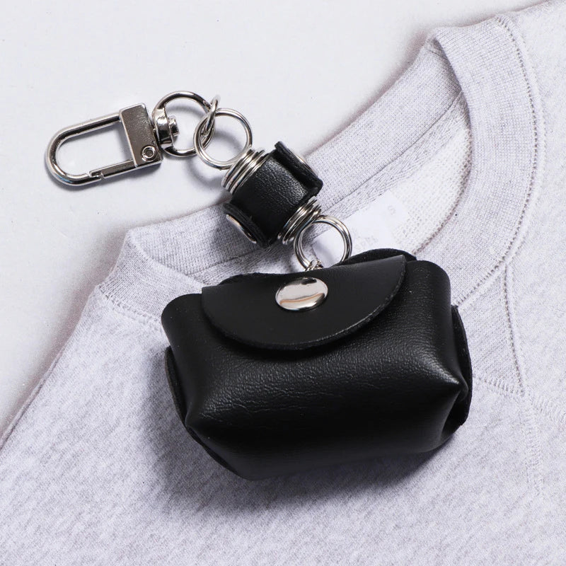 Personality Metal Chain Waist Chain with Detachable Mini Bag Key Pendant