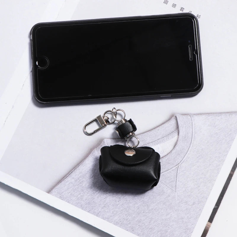 Personality Metal Chain Waist Chain with Detachable Mini Bag Key Pendant