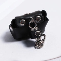 Personality Metal Chain Waist Chain with Detachable Mini Bag Key Pendant