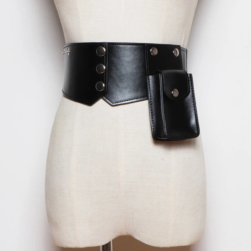 Fashionable Fanny Pack for Women Soft Leather Waist Bag