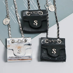 Women's Waist Bag Metal Rivet Messenger Bag ZM1375