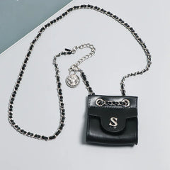 Women's Waist Bag Metal Rivet Messenger Bag ZM1375