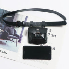 Retro Belt Bag Mini Waist Bag Small Square Fanny Pack Purse ZM1256