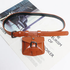 Retro Belt Bag Mini Waist Bag Small Square Fanny Pack Purse ZM1256