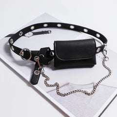 Women Waist Bag Chain Female Purse Bag Bum Sac Banane ZM1007