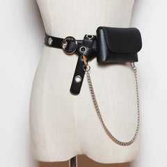 Women Waist Bag Chain Female Purse Bag Bum Sac Banane ZM1007