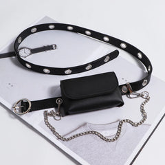 Women Waist Bag Chain Female Purse Bag Bum Sac Banane ZM1007