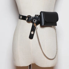 Women Waist Bag Chain Female Purse Bag Bum Sac Banane ZM1007