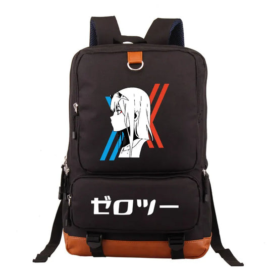 DARLING In The FRANXX Women Casual Schoolbag Laptop Backpack
