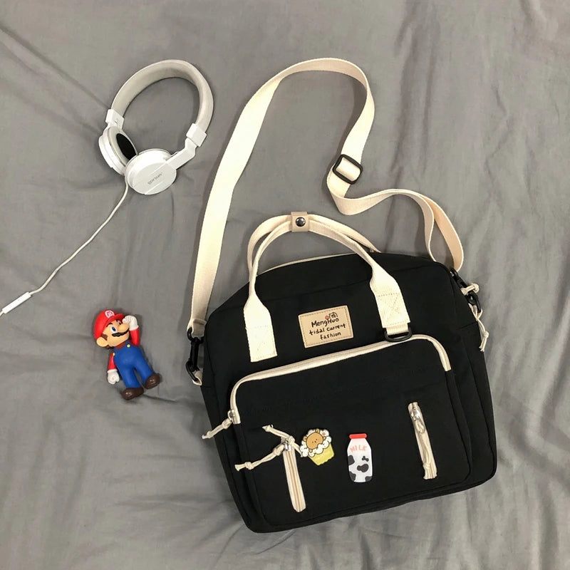Multifunctional Backpack Teenage Girl Travel Bag Small Schoolbag Women Backpacks