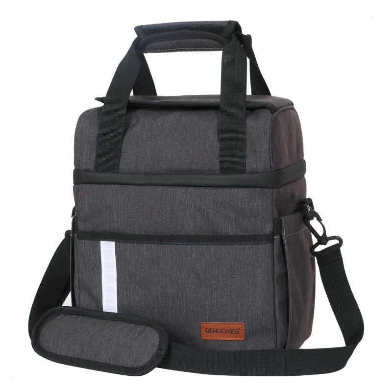 9L Large Capacity Portable Lunch Bag Beach Cooler Thermal Ice Box