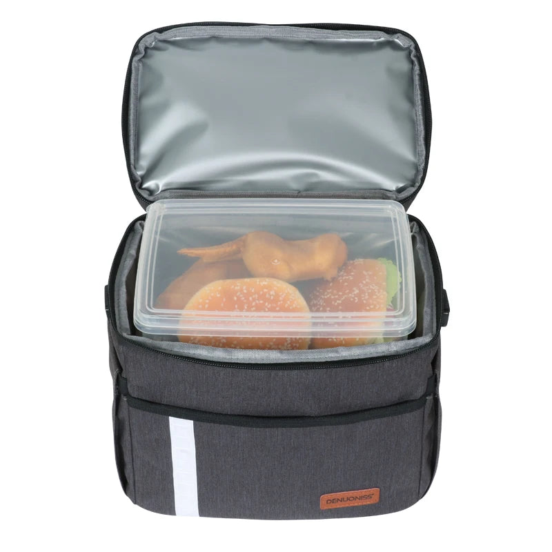 9L Large Capacity Portable Lunch Bag Beach Cooler Thermal Ice Box