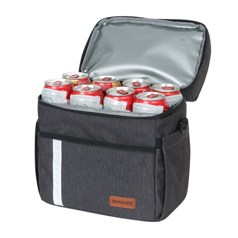 9L Large Capacity Portable Lunch Bag Beach Cooler Thermal Ice Box