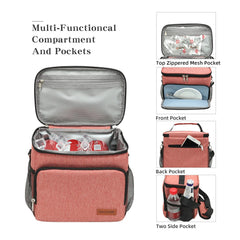 Insulated Cooler Bag Portable Picnic Ice Pack Food Thermo Bag