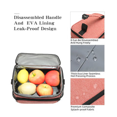 Insulated Cooler Bag Portable Picnic Ice Pack Food Thermo Bag