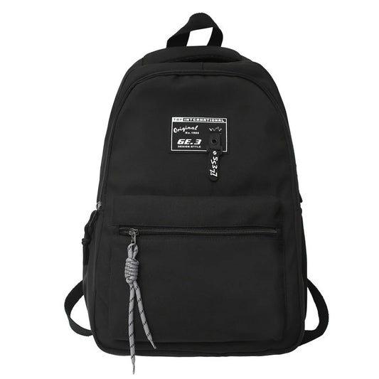 Waterproof Nylon Rucksack for College Boys Student Bookbag School Bag