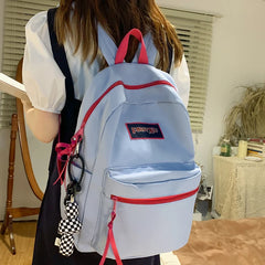 Waterproof Nylon Women's Backpack College Rucksack