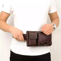 Waterproof Close-fitting Waist Bag for Men