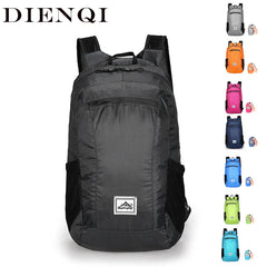 Waterproof Collapsible Sport Pack Bags Unisex Anti-theft Backpack Woman Travel