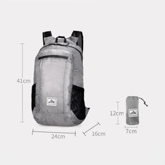 Waterproof Collapsible Sport Pack Bags Unisex Anti-theft Backpack Woman Travel