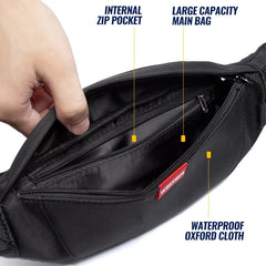 Men's Anti-theft Chest Bag Waterproof Waist Belt Fanny Pack