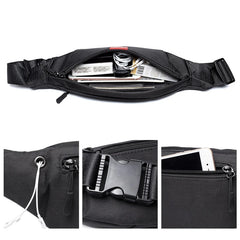 Men's Anti-theft Chest Bag Waterproof Waist Belt Fanny Pack
