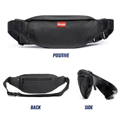 Men's Anti-theft Chest Bag Waterproof Waist Belt Fanny Pack