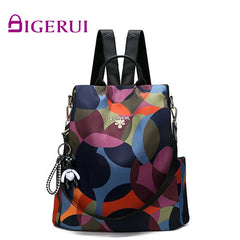 Preppy Style Backpack Women Girl Student School Bag