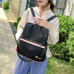 Anti-theft Backpack Women Large Capacity High Waterproof Oxford