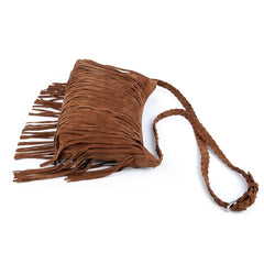 Bohemia Suede Tassel Shoulder Bag Crossbody
