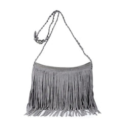 Bohemia Suede Tassel Shoulder Bag Crossbody