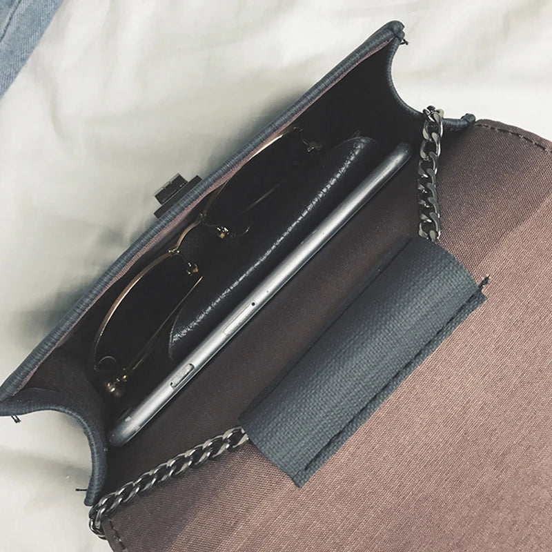Shoulder Bag Handbags Women Bags Wild Girls Small Square Shoulder Bag