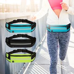 Waterproof Mini Fanny Pack USB Waist Bag Travel Phone Belt Bag