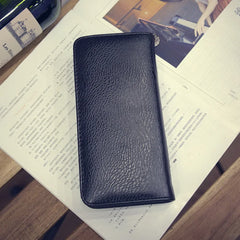 Rock Purse PU Leather Women Wallet Rivet Handbags Punk Female Long Purse