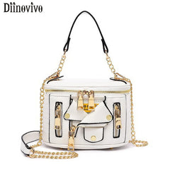 Motorbike Style Crossbody Shoulder Bag for Girls