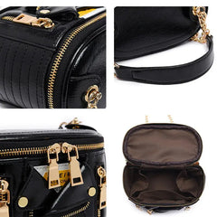Motorbike Style Crossbody Shoulder Bag for Girls