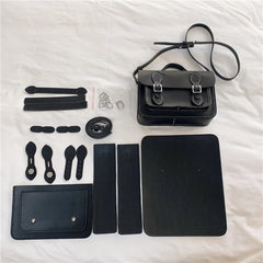 DIY Leather Craft Shoulder Bag 25*18CM Material Set