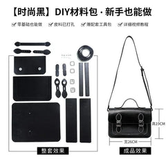 DIY Leather Craft Shoulder Bag 25*18CM Material Set