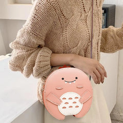 DIY PU Leather Shoulder Bag Making Bucket Bag Women Purse Accessories Sewing