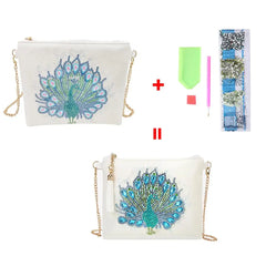 DIY Special Shaped Diamond Painting Wristlet Bag